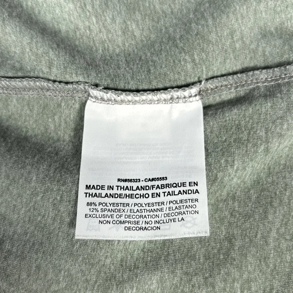 Nike Golf Ohio‎ State Buckeyes 1/4 Zip Pullover Womens M Gray Tour Performance